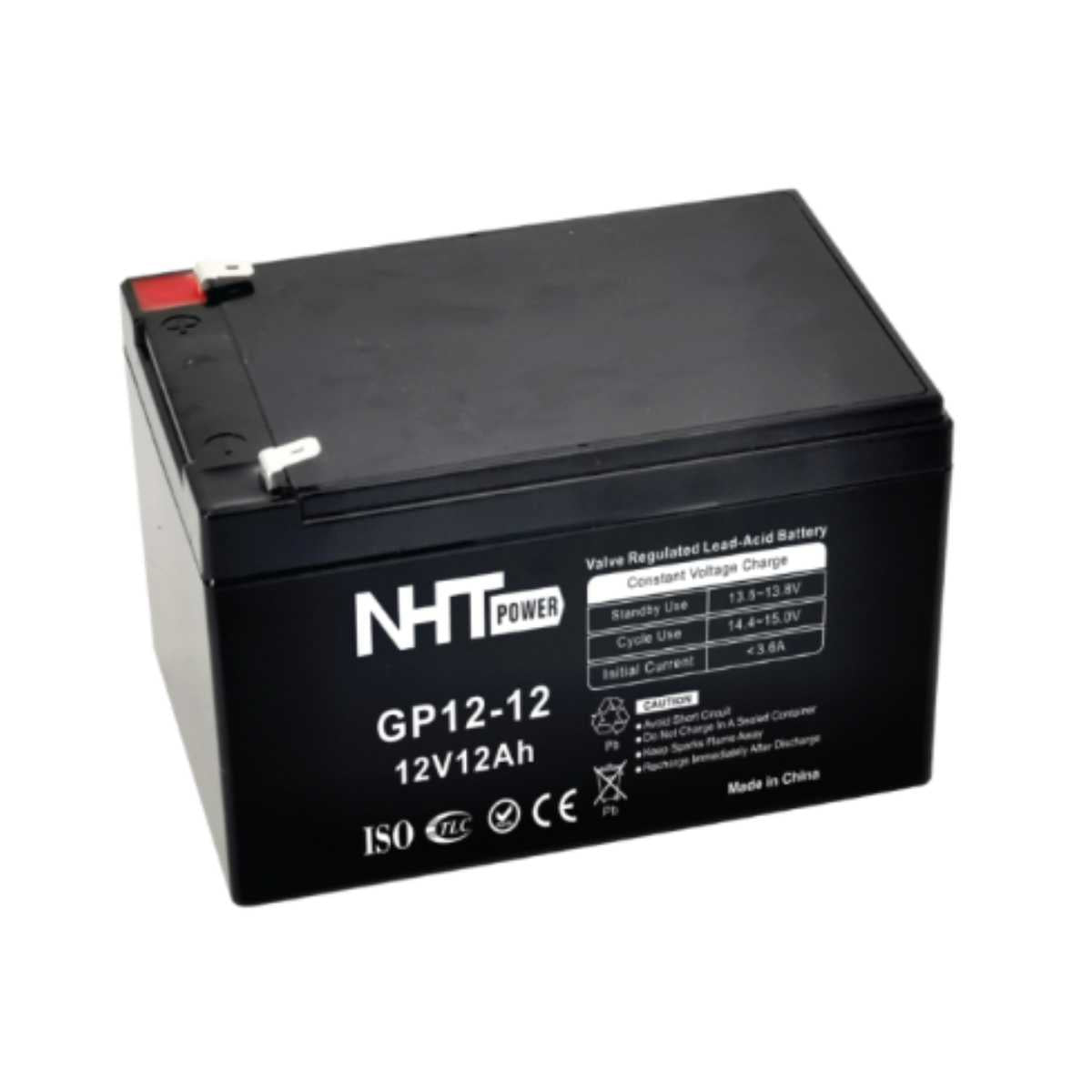 GP12-12 | BATERÍAS DE 12AH, 12 VOLTIOS - UL - NHT – Fitflow Retail - PERU